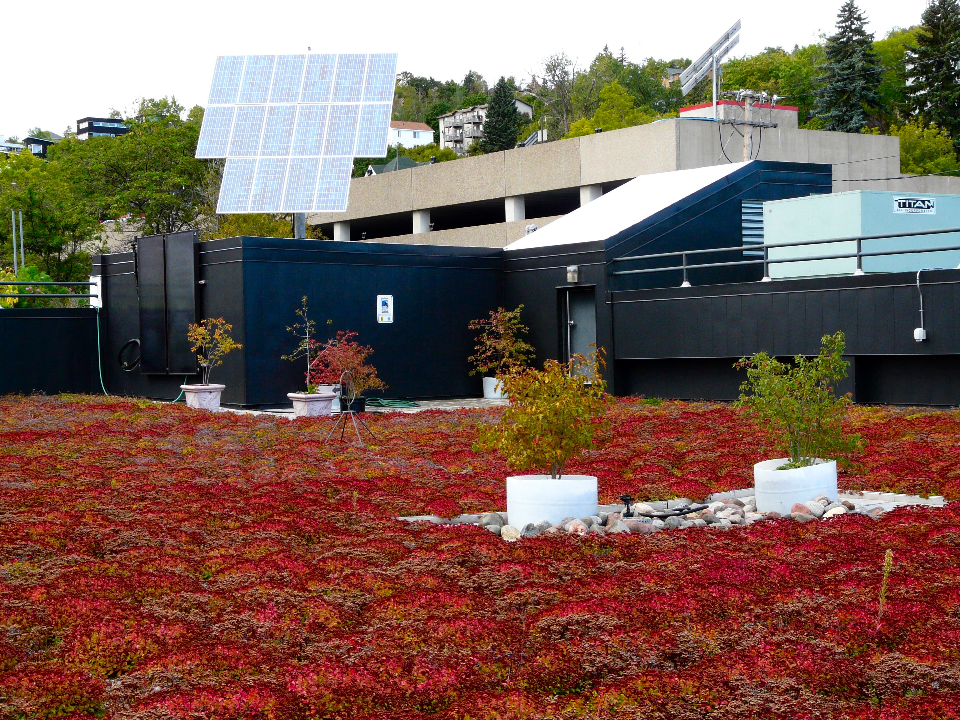 Motor Pool Roof Motor Pool Roof